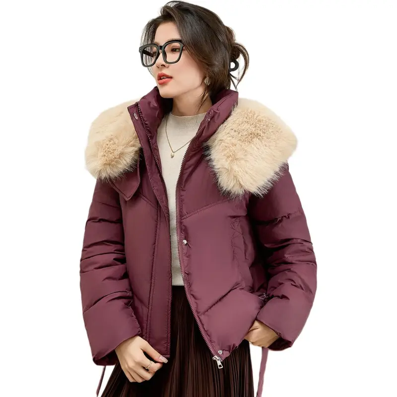 CARBAMMI Puffer Jacket Women's Purple-2