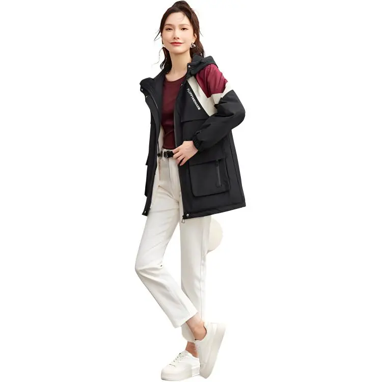 TERRE BLEUE Puffer Jacket Women's Black-3