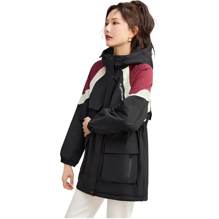TERRE BLEUE Puffer Jacket Women's Black-4