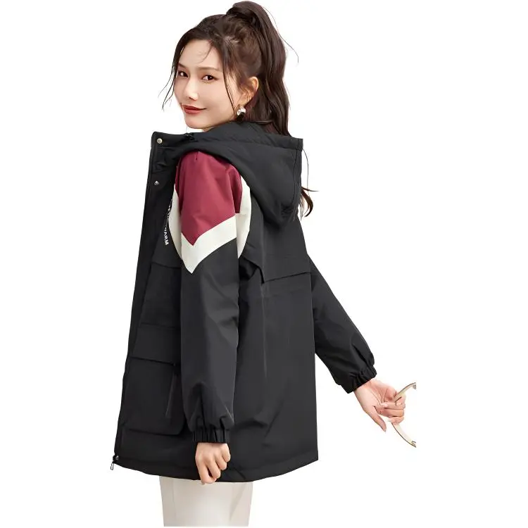 TERRE BLEUE Puffer Jacket Women's Black-1