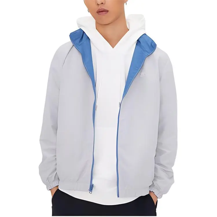 LACOSTE Jackets Coats Men's Blue/Gray-4