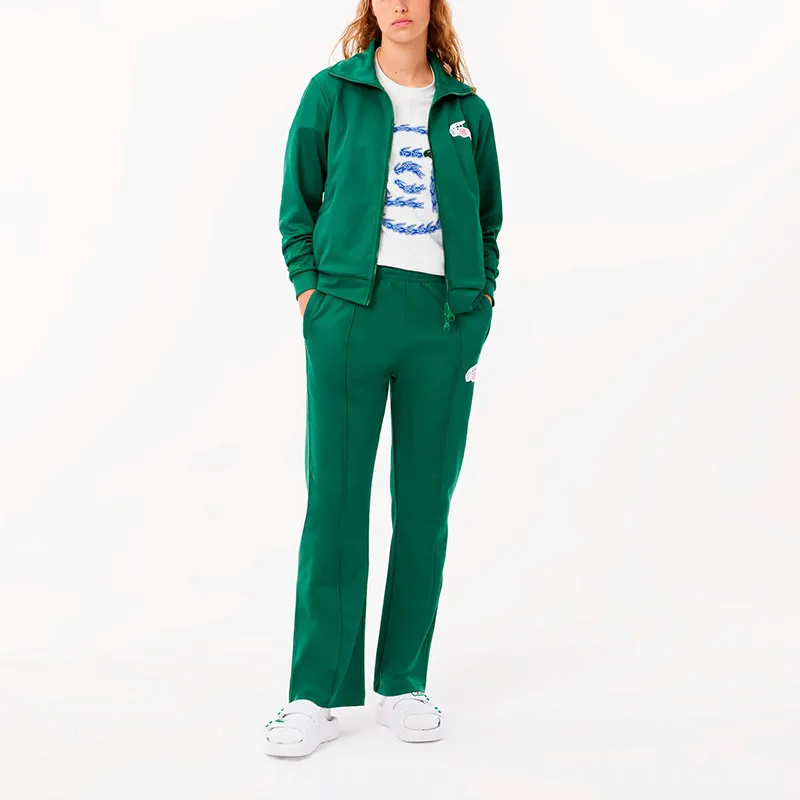 LACOSTE x CLOT Jackets Coats Unisex Green-1
