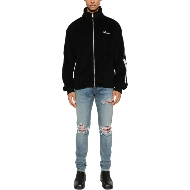 AMIRI Bones Fleece Jacket-1