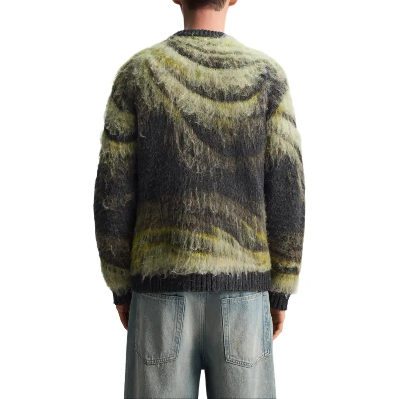 ZARA Sweaters Men Green-5
