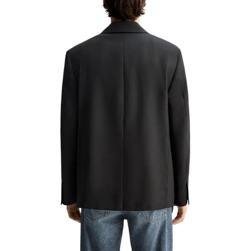 ZARA Business Suits Men Black-4