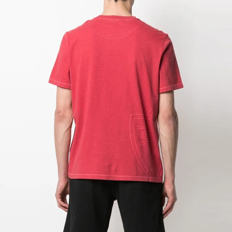 Moncler FW21 T-Shirts Men Red-3
