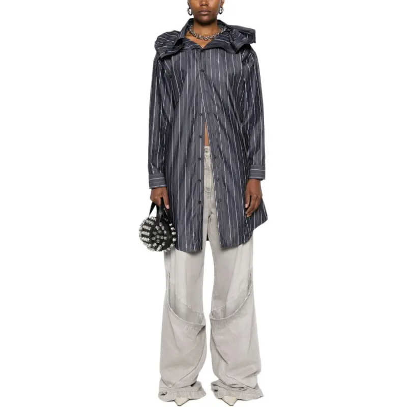Y/Project Striped Chained Shirt-1