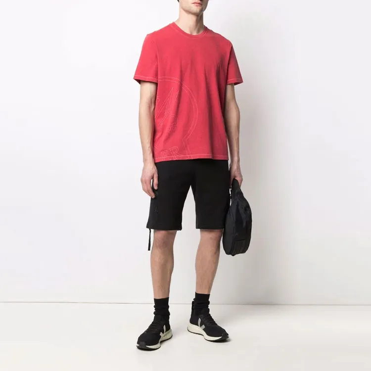 Moncler FW21 T-Shirts Men Red-2