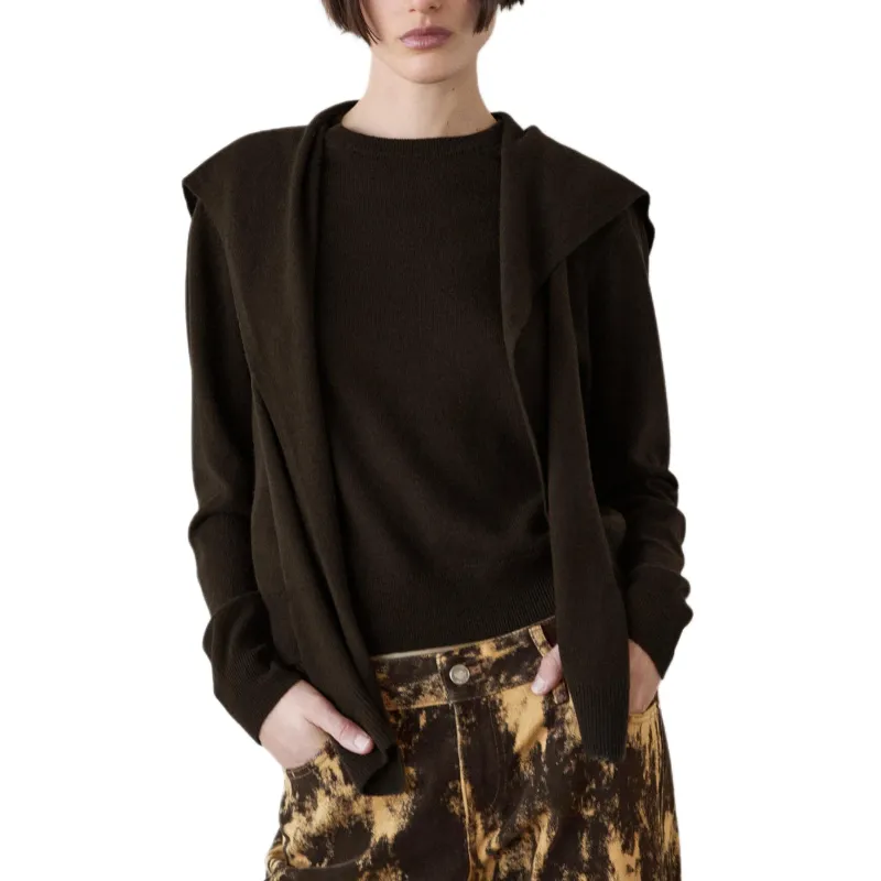 Massimo Dutti Knitwear Women's Brown-3