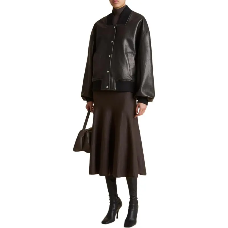 KHAITE Spence Long Sleeved Jacket-1