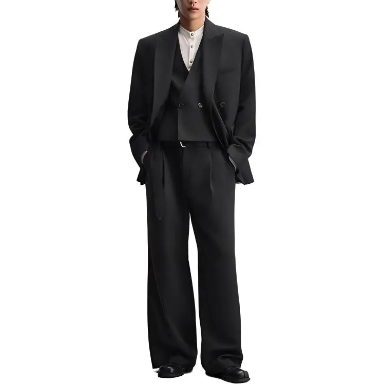 Nanushka X ZARA Nanushka Collaboration Suit Trousers Men Black-3