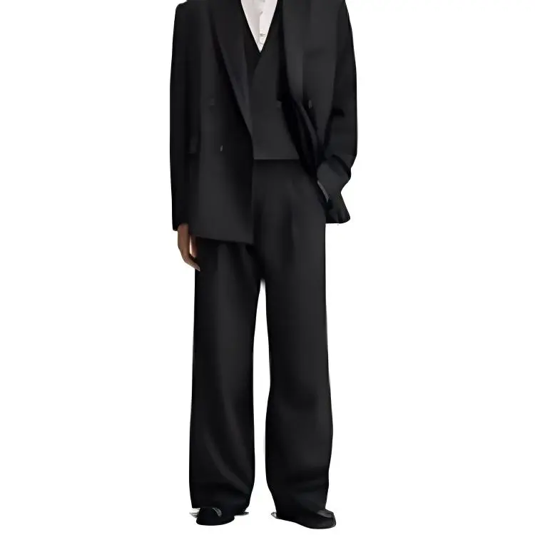 Nanushka X ZARA Nanushka Collaboration Suit Trousers Men Black-4