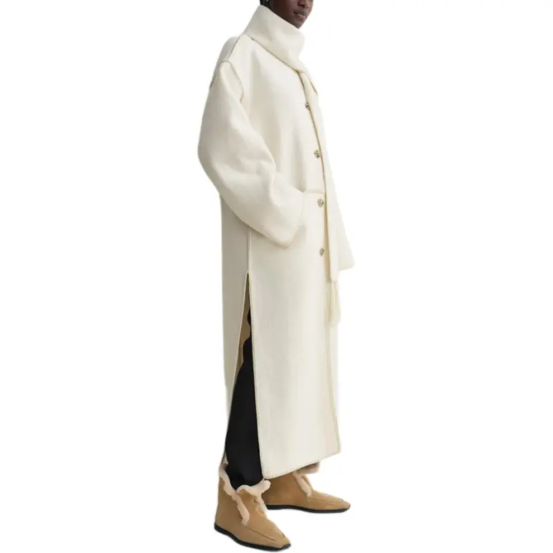 TOTEME Coats Women's Ecru-3