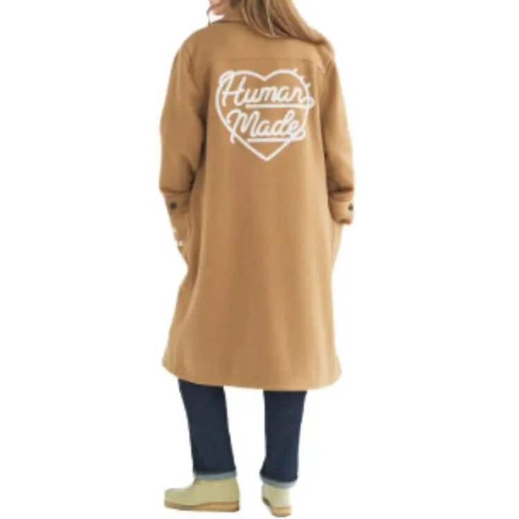 HUMAN MADE FW24 Autumn/Winter Collection Coats Unisex Light Umber-3