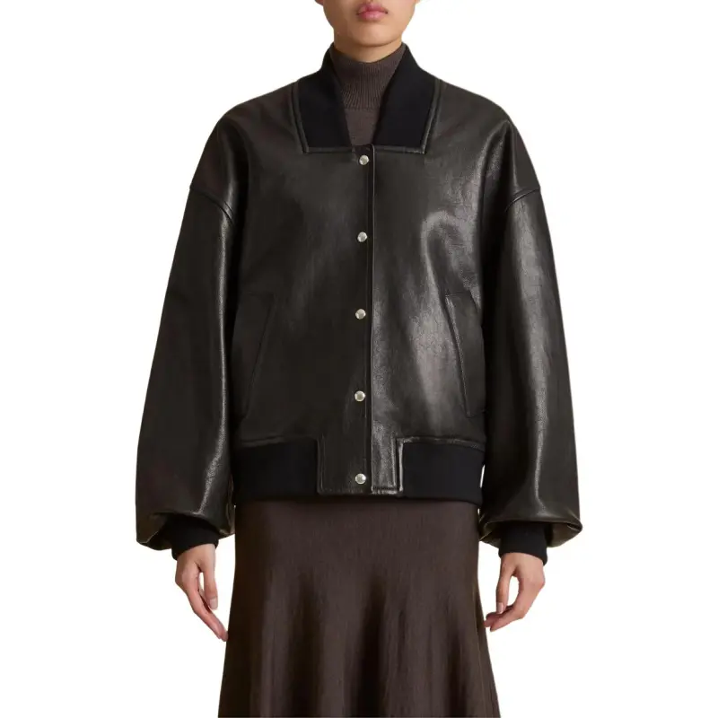 KHAITE Spence Long Sleeved Jacket-2