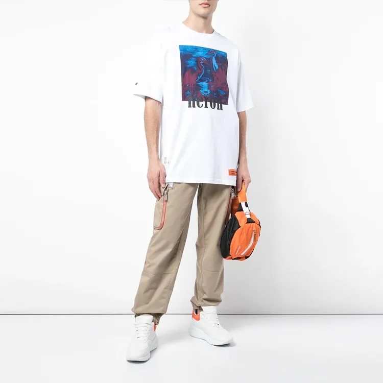 HERON PRESTON T Shirts Men White-1