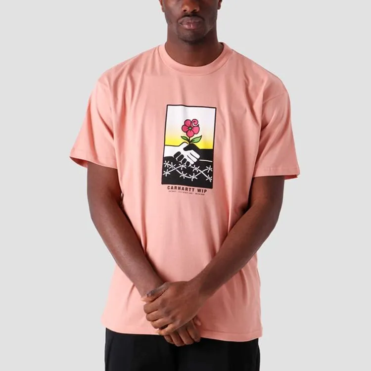 Carhartt WIP T Shirts Unisex Pink-1