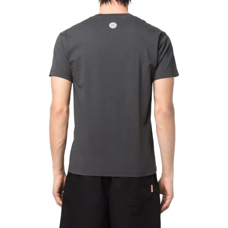 STONE ISLAND T Shirts Men Gray-3