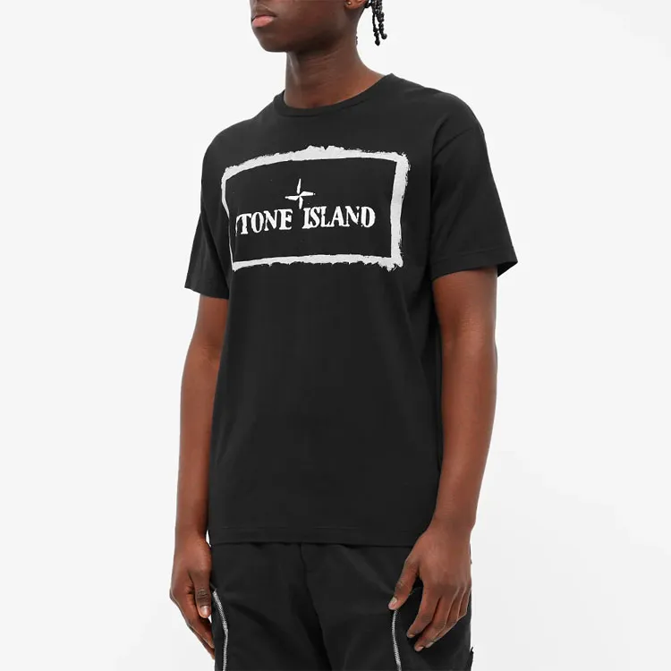 STONE ISLAND SS21 T Shirt Men's Black-1