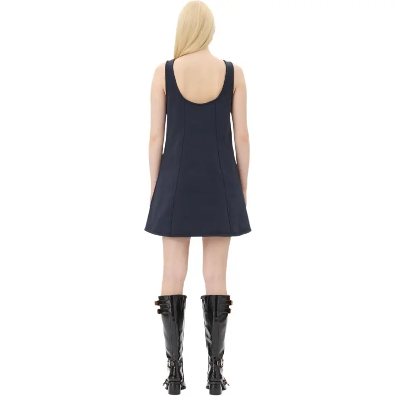 GANNI Sleeveless Mini Dress-4