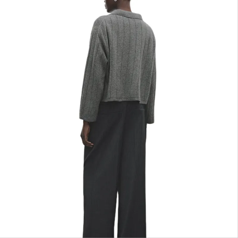 Massimo Dutti Knitwear Women's Gray-4
