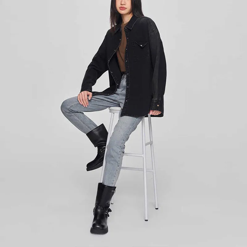 Lee Shirts Women's Black-2