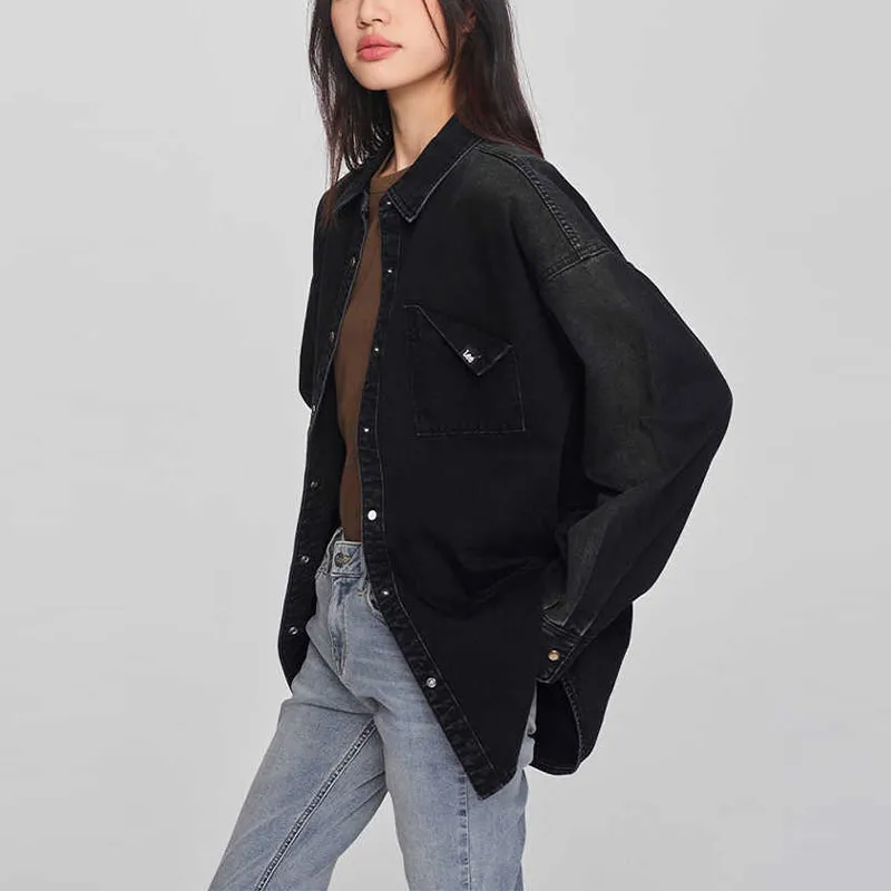 Lee Shirts Women's Black-1