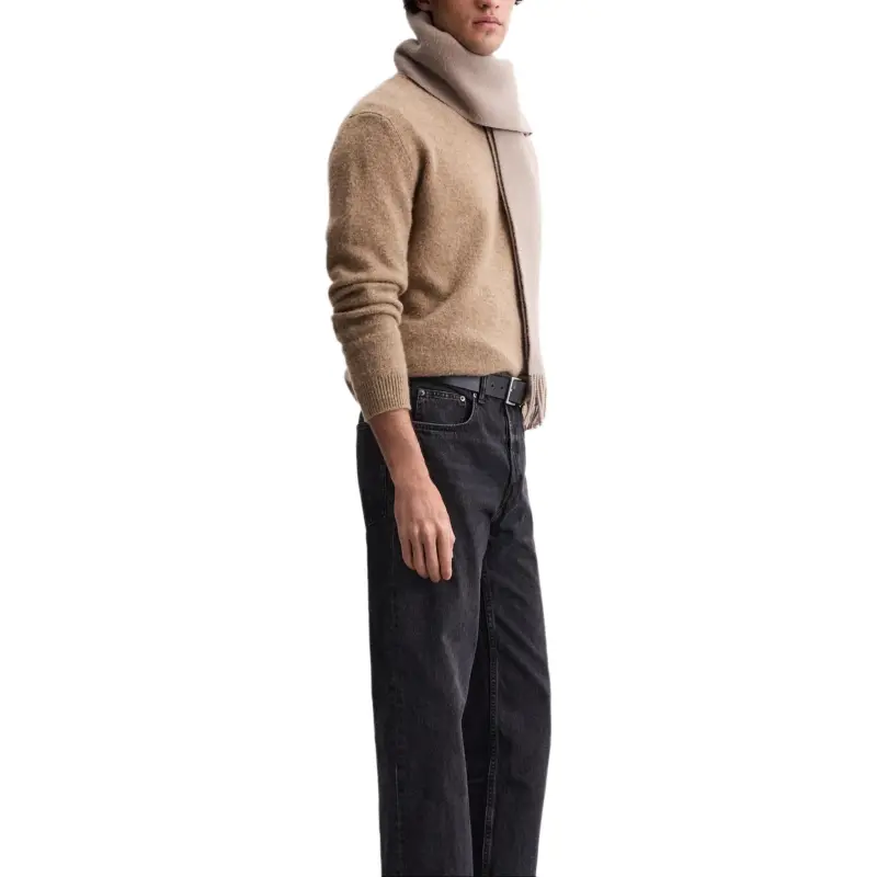 ZARA Sweater Men's Medium Camel-3