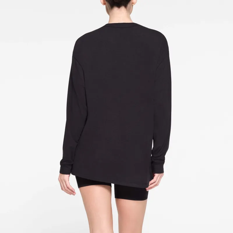 SKIMS Holiday Collection FW24 T Shirt Unisex ONYX/Onyx-3