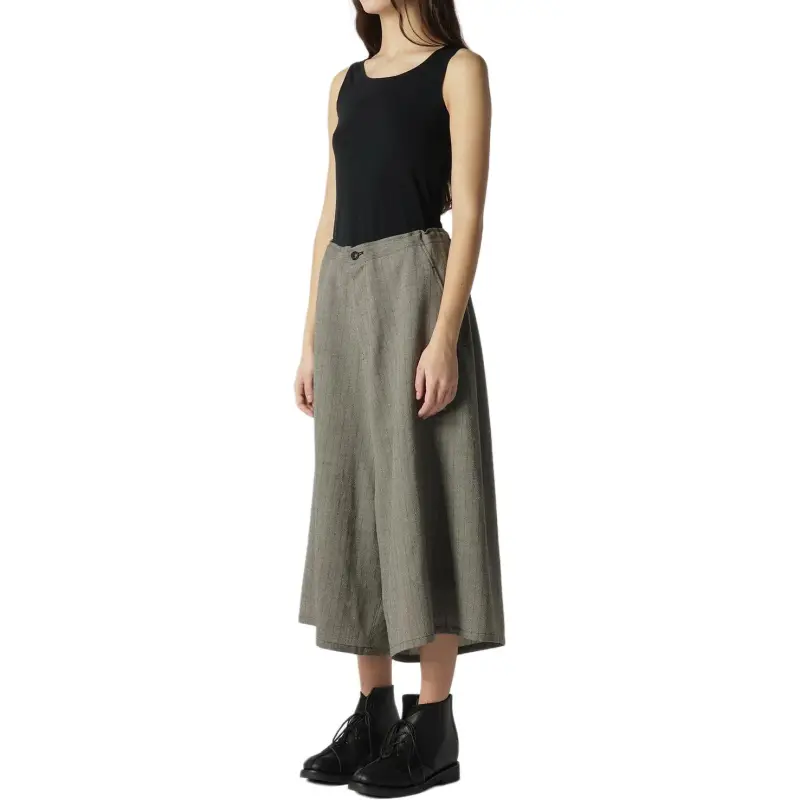 Yohji Yamamoto Casual Pants Women's Gray-5