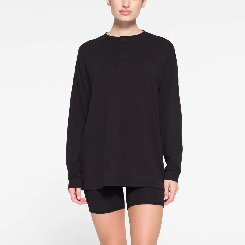 SKIMS Holiday Collection FW24 T Shirt Unisex ONYX/Onyx-1