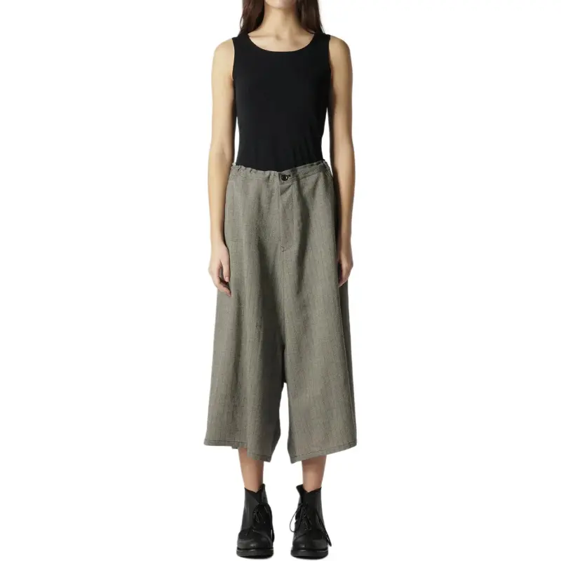 Yohji Yamamoto Casual Pants Women's Gray-7