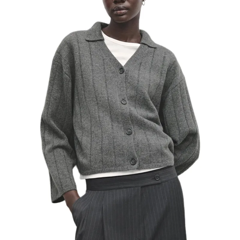 Massimo Dutti Knitwear Women's Gray-2