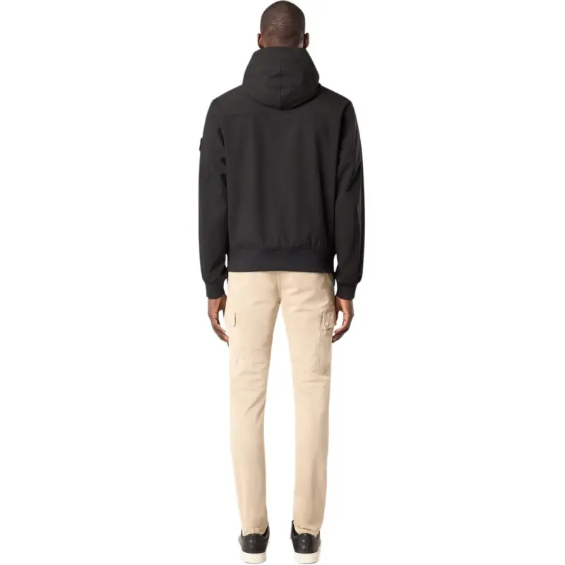 STONE ISLAND Logo Patch Hooded Jacket-3