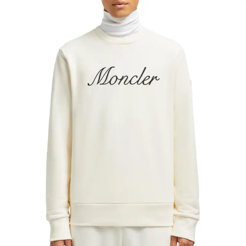 Moncler Logo Patch Crewneck Sweatshirt-2