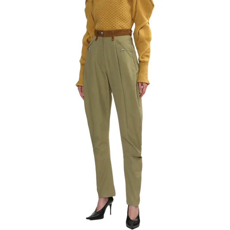KIKO KOSTADINOV Chasseur Trouser 'Olive Green/Honey'-2
