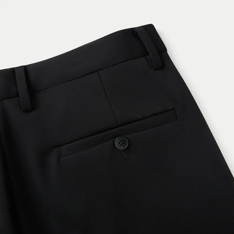 HLA Casual Pants Men Black B2-4