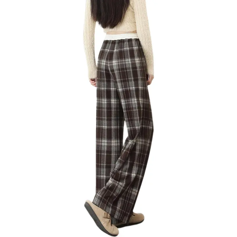 【dme】 Casual Pants Women's Dark Brown-3