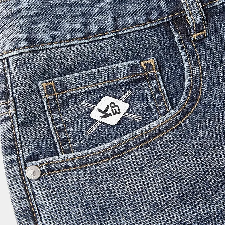 HLA Jeans Men Blue Gray Denim Gradient Medium A1-4