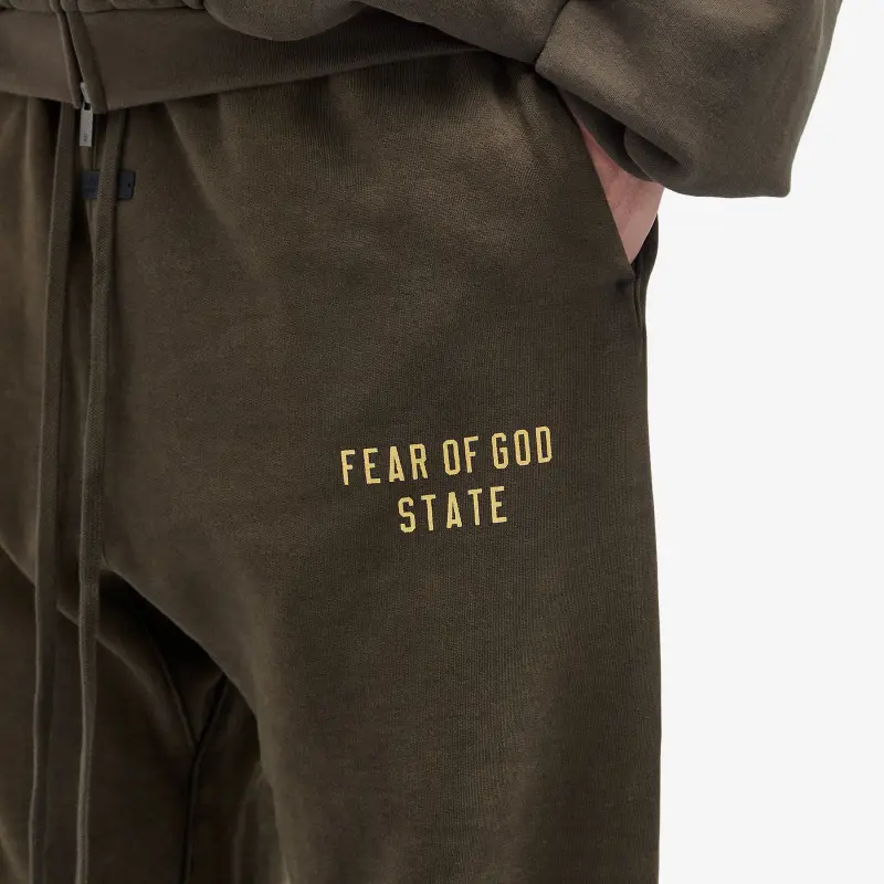 Fear Of God Essentials Logo print Track Pants-3