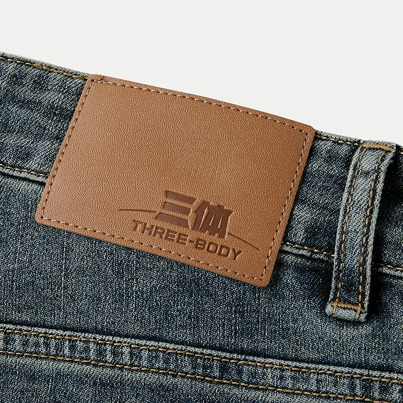 HLA Jeans Men Blue Gray Denim Gradient Medium 38-2