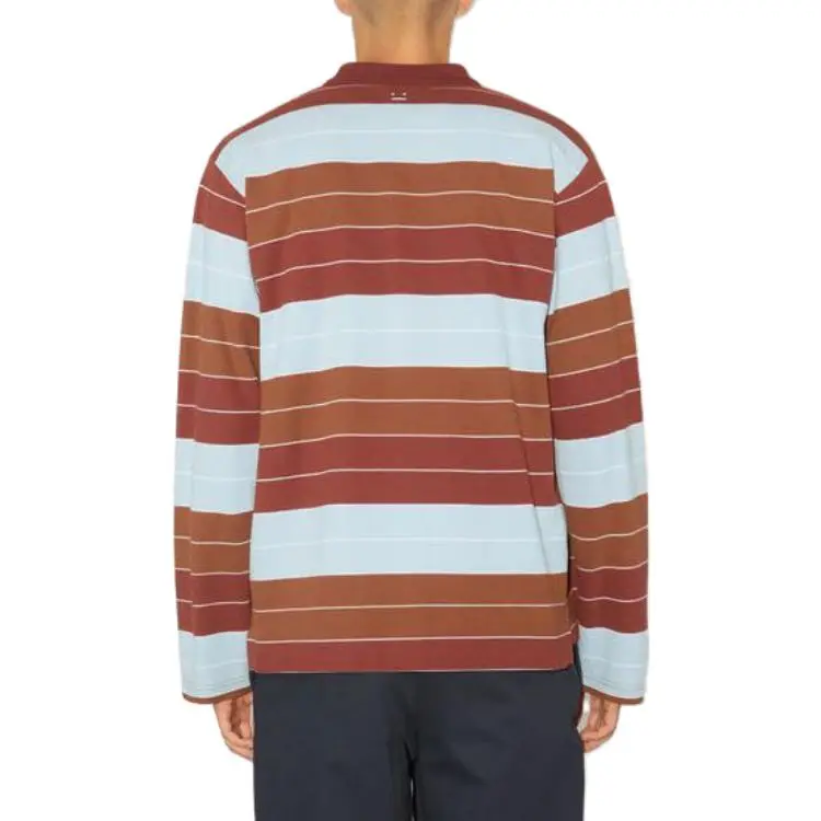 Acne Studios FW23 Polo Shirt Unisex Dark Red-5