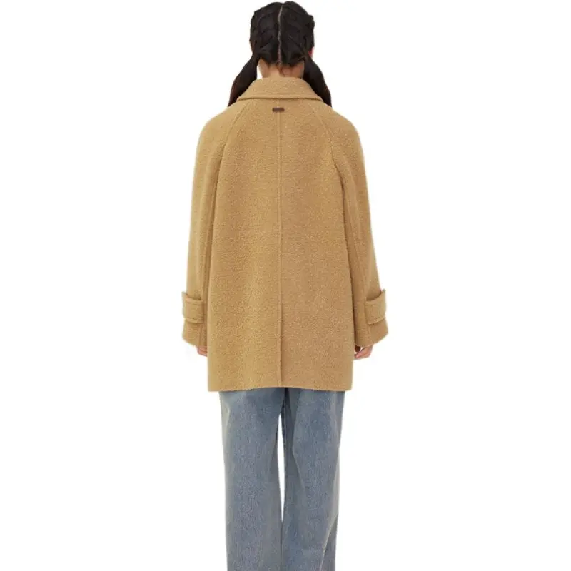 COVERNAT Coats Women's Beige-3