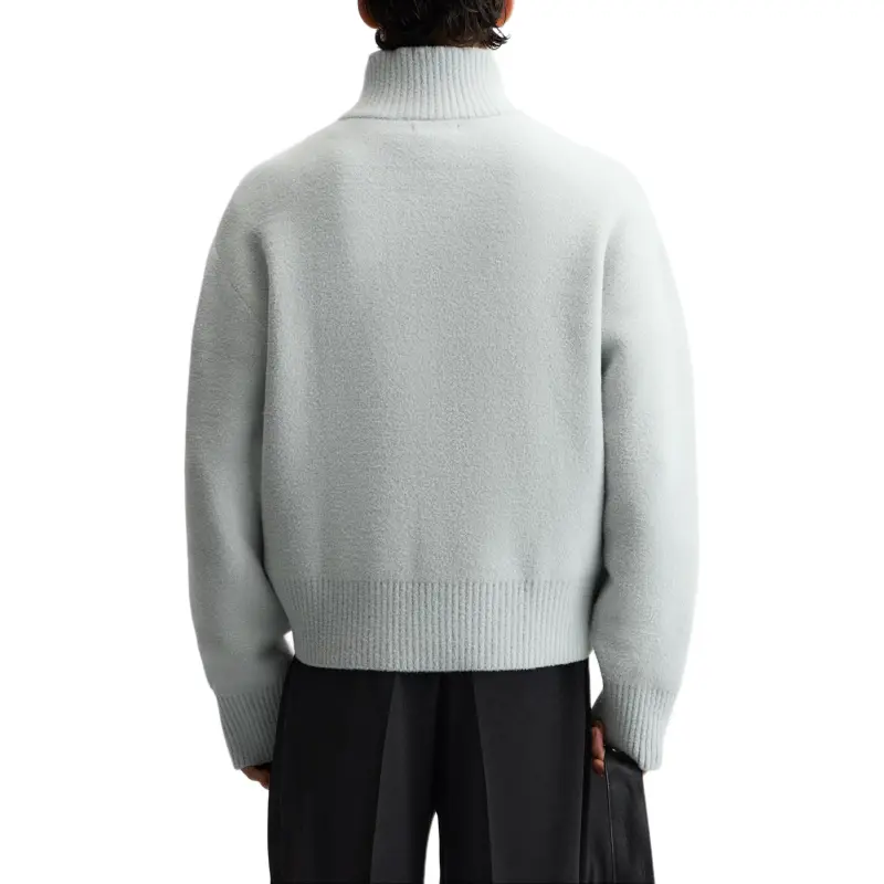 ZARA Sweaters Men Light Blue-5