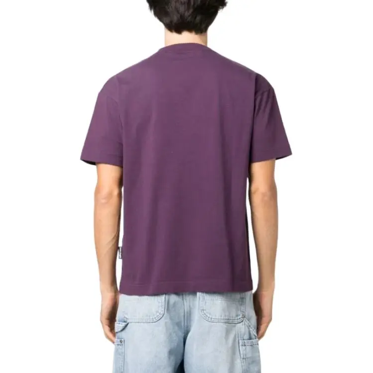 PALM ANGELS Logo-print Organic Cotton T-shirt-4