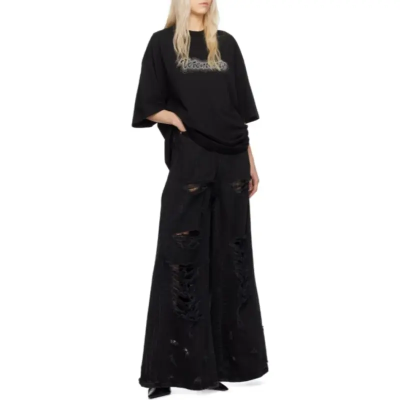 Vetements T Shirts Men Black-5