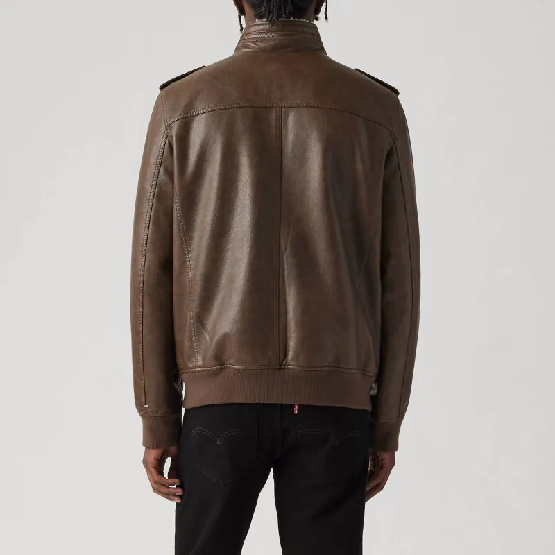 Levi’s Leather Jacket Men's Brown-2