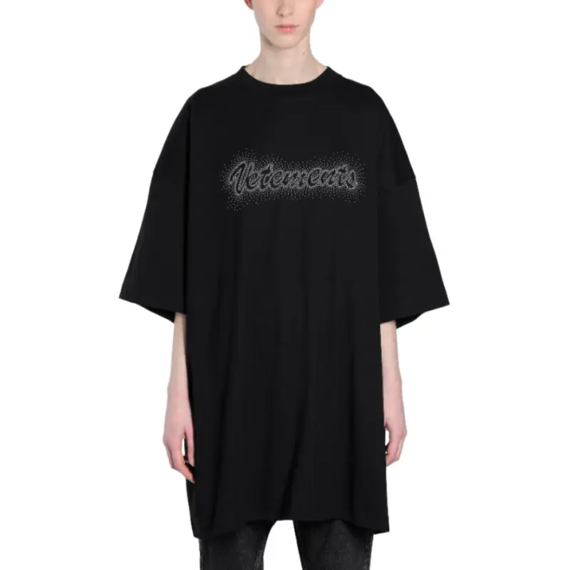 Vetements T Shirts Men Black-2
