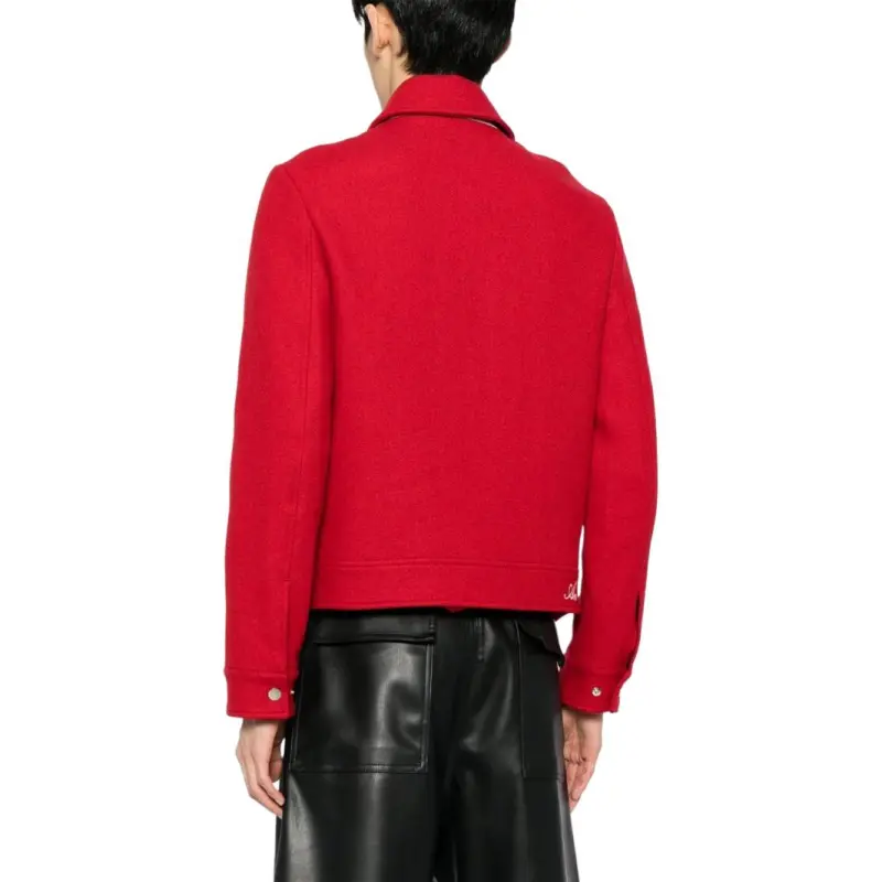 AMIRI Diamond Embroidered Work Jacket-6