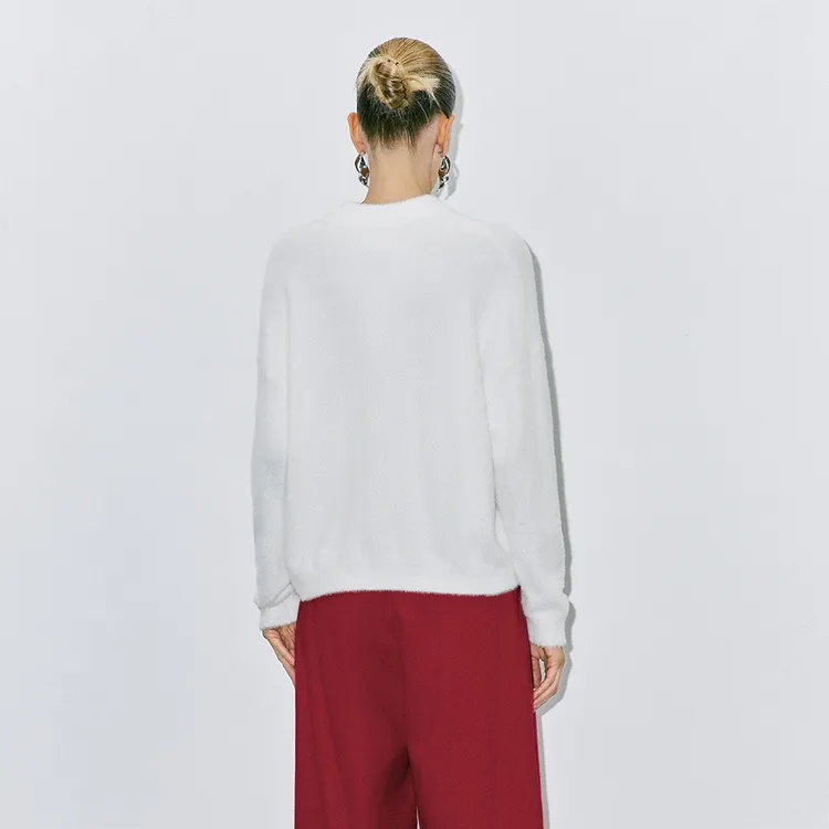 URBAN REVIVO Knitwear Women's Raw White-2